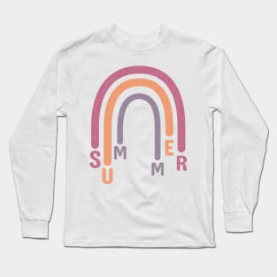 Summer Rainbow Long Sleeve T-Shirt